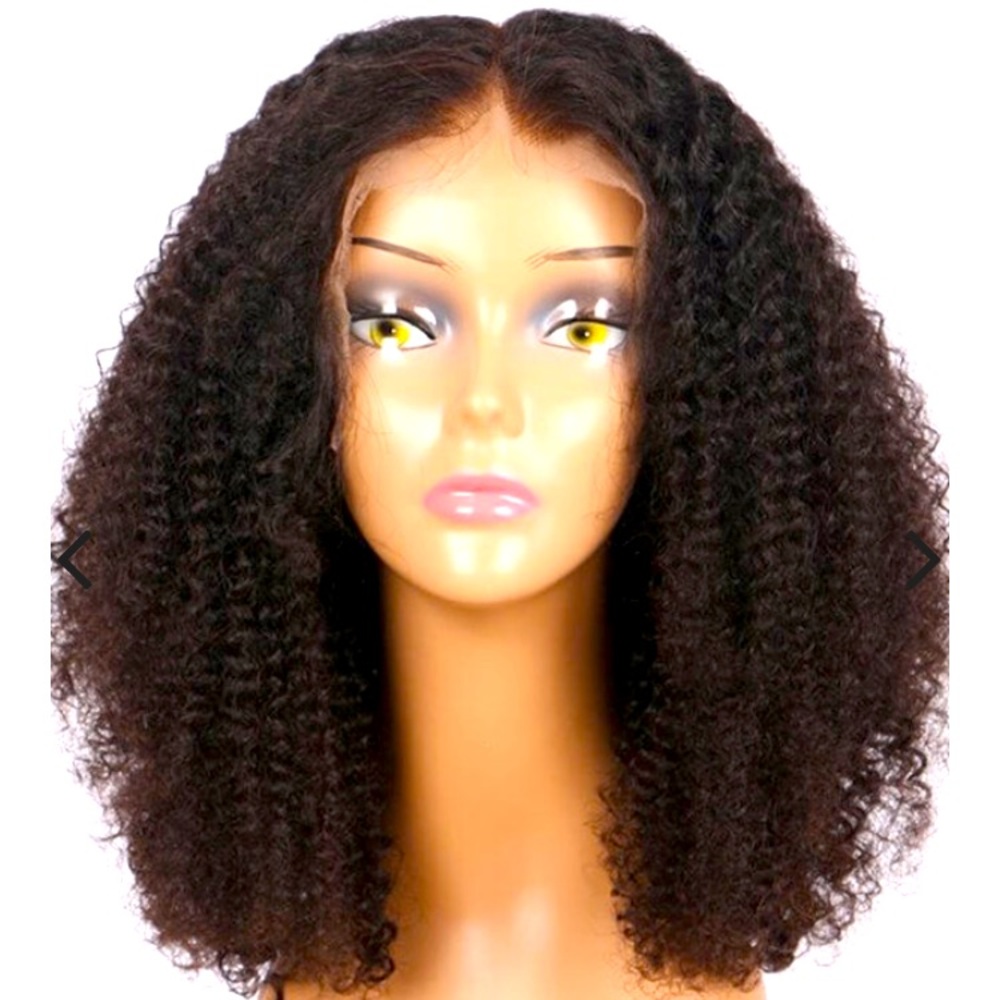 Wavy 4 * 4 Human hair wig